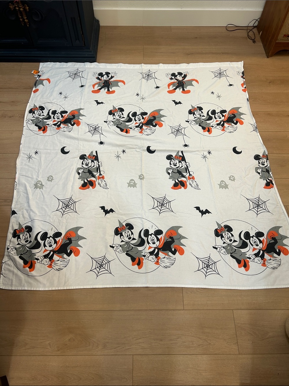 Disney Mickey and Minnie Halloween Shower Curtain